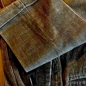 Men’s corduroy pants.